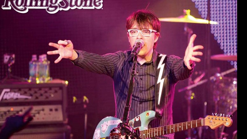 <b>Animado</b><br>
Rivers Cuomo se diz feliz por gravar inéditas novamente. - Foto: Divulgação