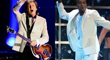 Paul McCartney e Kanye West - Bruce Crummy e Eric Jamison/AP