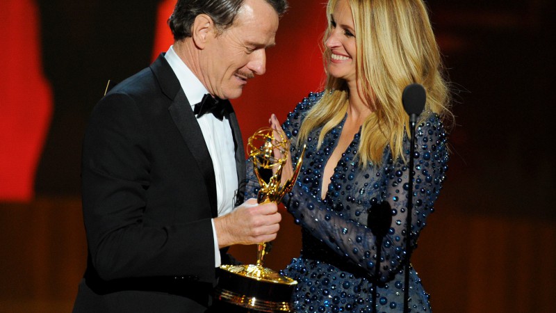 Bryan Cranston no Emmy 2014 - Vince Bucci/AP