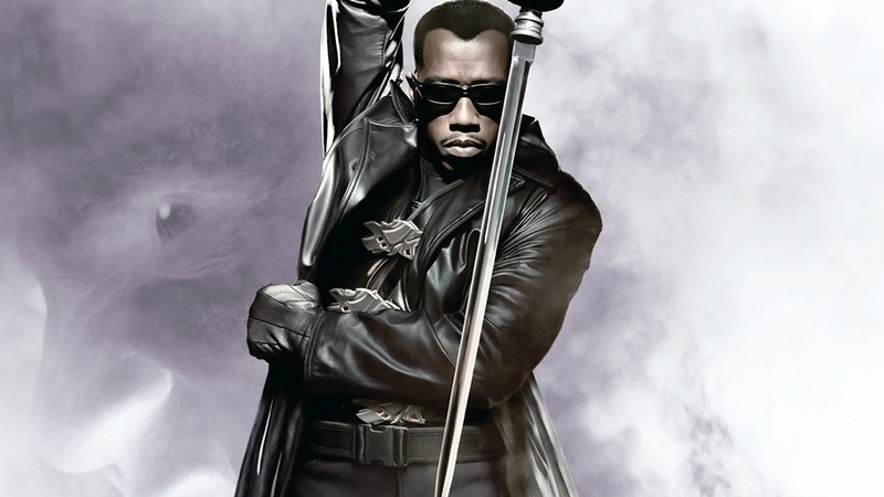 Wesley Snipes como o personagem das HQs <i>Blade</i> - Divulgação