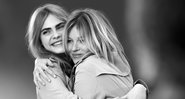 Kate Moss e Cara Delevingne  - Reprodução