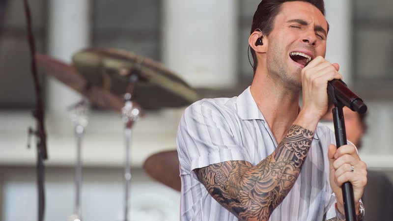 Adam Levine, vocalista do Maroon 5 - Charles Sykes/AP