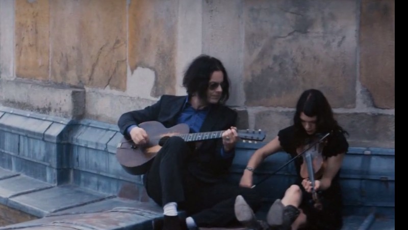 Jack White se apresentando no Castelo de Fontainebleau, na França - Reprodução/Vídeo