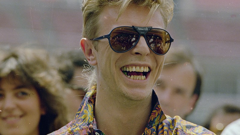 David Bowie em 1987 - AP