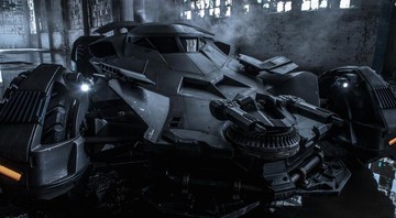 Foto oficial do batmóvel de <i>Batman v. Superman: Dawn of Justice</i> - Reprodução/Twitter