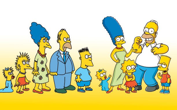 Personagens de <i>Os Simpsons</i> de 1987 se encontram com os atuais - Fox/Divulgação