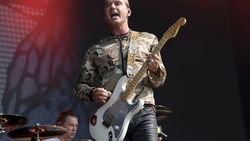 Gavin Rossdale, vocalista do Bush - Jonathan Short/AP