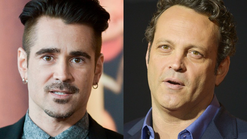 Os atores Colin Farrell e Vince Vaughn - AP