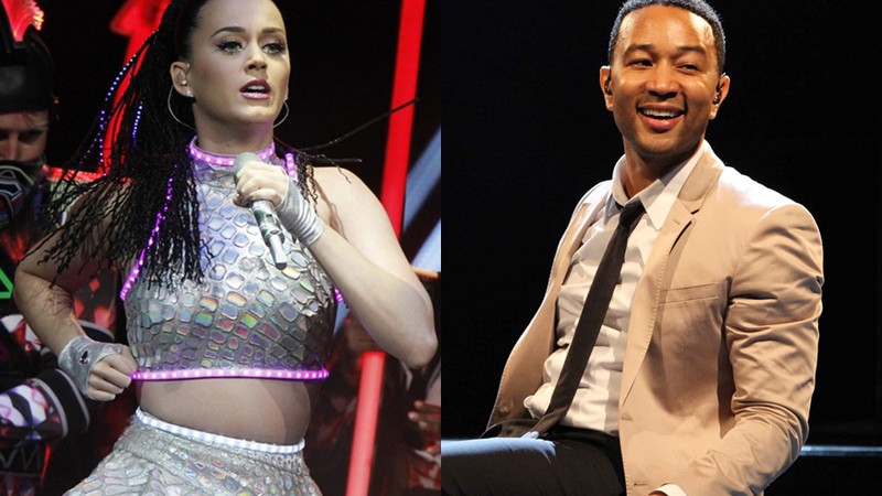 John Legend e Katy Perry - AP