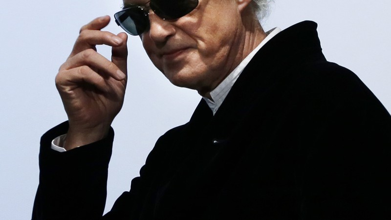 Jimmy Page participa da pré-estreia de <i>Celebration Day</i>, em Tóquio.  - Koji Sasahara/AP