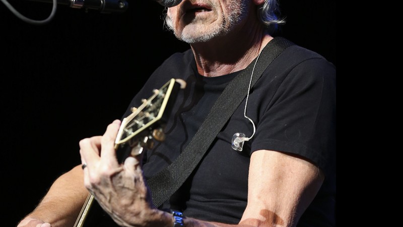 Roger Waters durante show no Madison Square Garden, em Nova York, em novembro de 2013.  - John Minchillo/AP