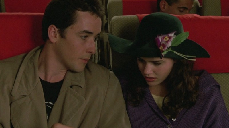 John Cusack e Ione Skye na comédia romântica <i>Digam o Que Quiserem</i> (1989), de Cameron Crowe - Reprodução