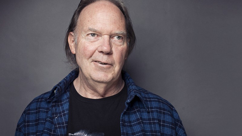 O músico folk canadense Neil Young - Evan Agostini/AP