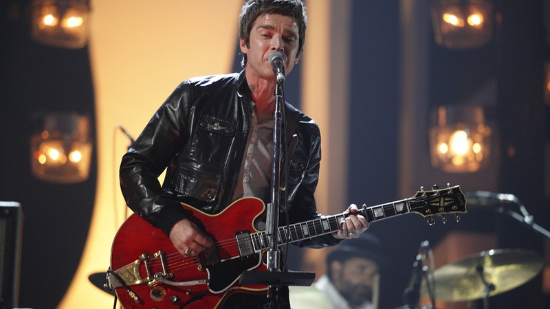 Noel Gallagher se apresenta no prêmio Brit Awards, de 2012  - John Marshall/AP