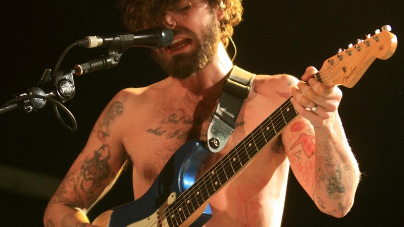 Simon Neil, vocalista da banda escocesa Biffy Clyro - Owen Sweeney/AP