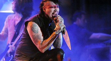 Marilyn Manson se apresenta no Sunset Strip Music Festival, no dia 18 de agosto de 2012, em West Hollywood, Califórnia  - Chris Pizzello/AP