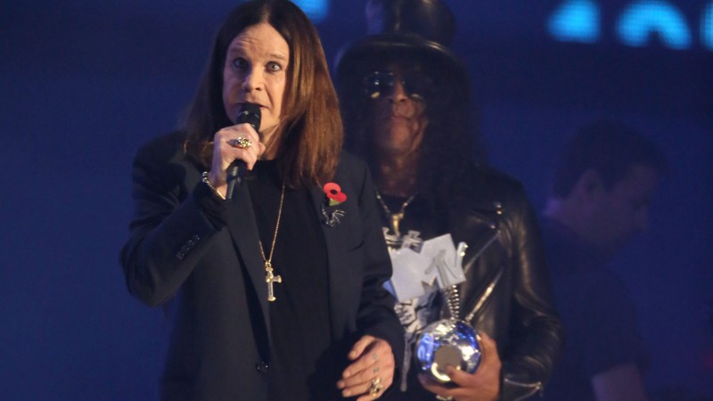 Ozzy e Slash - EMA 2014 - Joel Ryan/AP