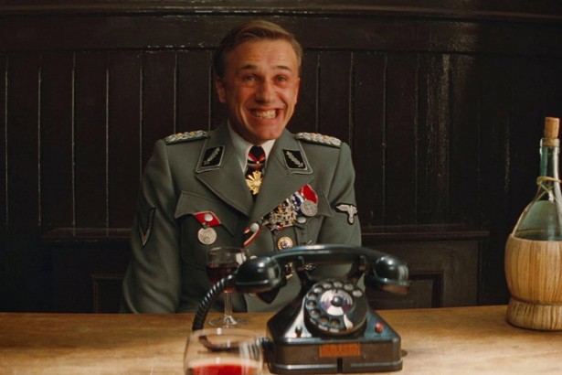 Christoph Waltz em <i>Bastardos Inglórios</i> - Divulgação