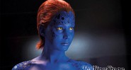 Jennifer como a personagem Mística da franquia <i>X-Men</i> - Divulgação