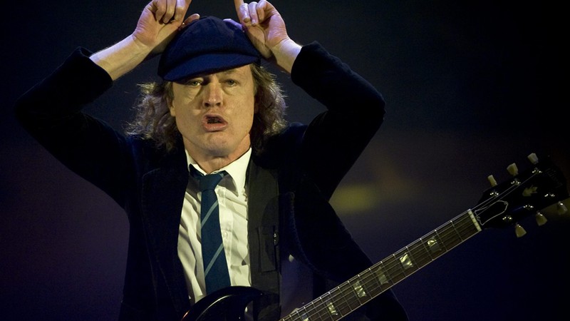 Angus Young, guitarrista do AC/DC - Ennio Leanza/AP