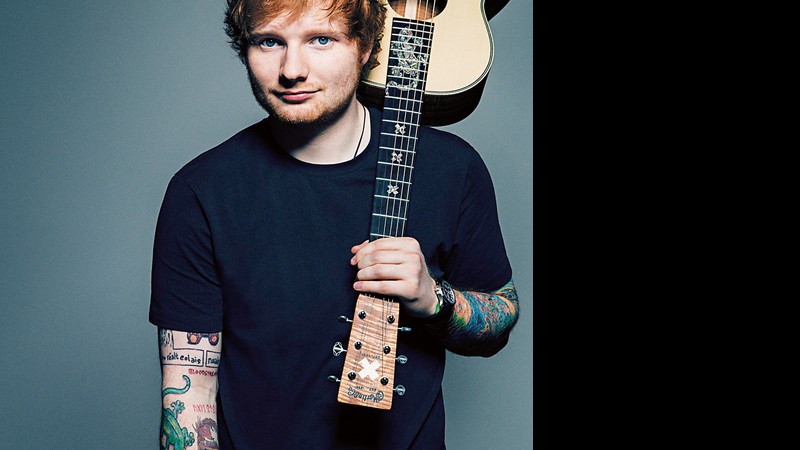 <b>Amigo</b><br>
Sheeran foi “apadrinhado” pelo ator e músico Jamie Foxx. - Divulgação