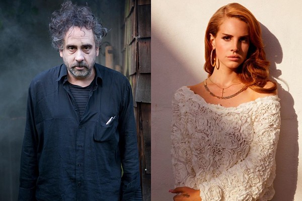 Lana Del Rey e Tim Burton - Reprodução