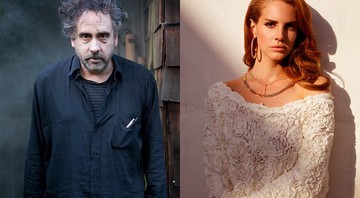 Lana Del Rey e Tim Burton - Reprodução