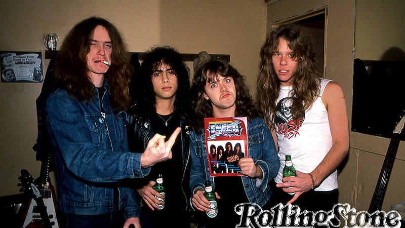 <b>Primódios</b><br>
(Da esq. para a dir.) Burton, Hammett, Ulrich e Hetfield. - Divulgação