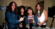 <b>Primódios</b><br>
(Da esq. para a dir.) Burton, Hammett, Ulrich e Hetfield. - Divulgação