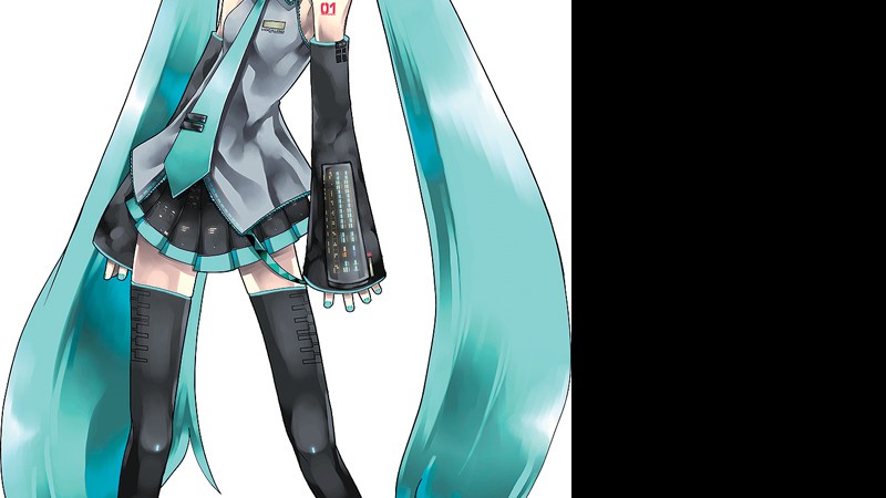 Hatsune Miku faz shows lotados. - Divulgação