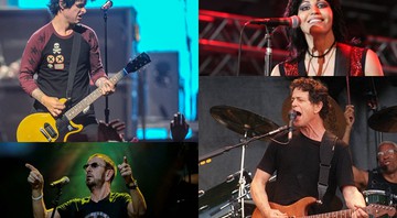 Artistas que lideram a Turma de 2015, do Hall da Fama do Rock and Roll - AP/Divulgação