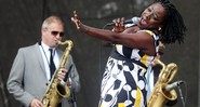 A cantora norte-americana de soul Sharon Jones - Jack Plunkett/AP