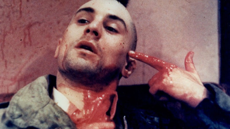 Robert De Niro em cena do filme <i>Taxi Driver<i> - Reprodução