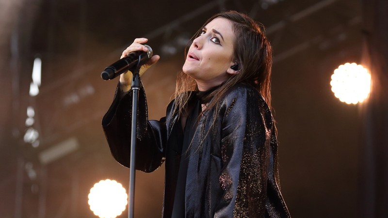 A cantora Lykke Li durante show nos Estados Unidos - Steve C. Mitchell/AP