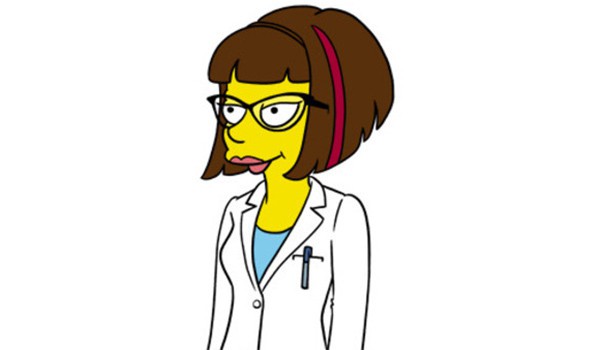 Lena Dunham em <i>Os Simpsons</i> - Reprodução/EW