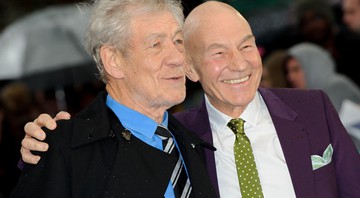 Ian McKellen e Patrick Stewart. - Jonathan Short/AP