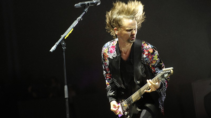 Matt Bellamy, vocalista e guitarrista do Muse - Chris Pizzello/AP