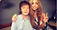 Paul McCartney e Lady Gaga - Reprodução/Instagram