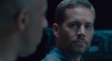 O ator Paul Walker em cena de <i>Velozes e Furiosos 7</i> - Reprodução/Vídeo