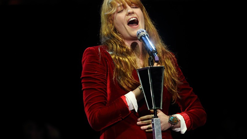 Florence Welch em evento na Califórnia, em outubro de 2014 - AP