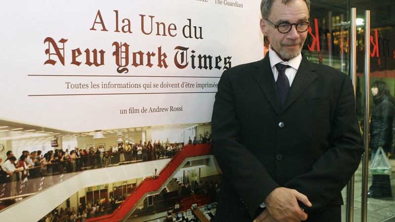 Jornalista do <i>The New York Times</i> faleceu aos 58 anos - AP