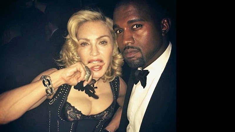 Madonna e Kanye West  - Reprodução/Instagram 