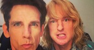 Ben Stiller e Owen Wilson antes do desfile da grife Valentino - Reprodução/Instagram