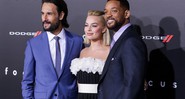 Rodrigo Santoro, Margot Robbie e Will Smith - John Salangsang/AP