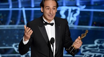 Alexandre Desplat, vencedor do Oscar de Melhor Trilha Sonora com <i>O Grande Hotel Budapeste</i> - John Shearer/AP