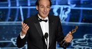 Alexandre Desplat, vencedor do Oscar de Melhor Trilha Sonora com <i>O Grande Hotel Budapeste</i> - John Shearer/AP