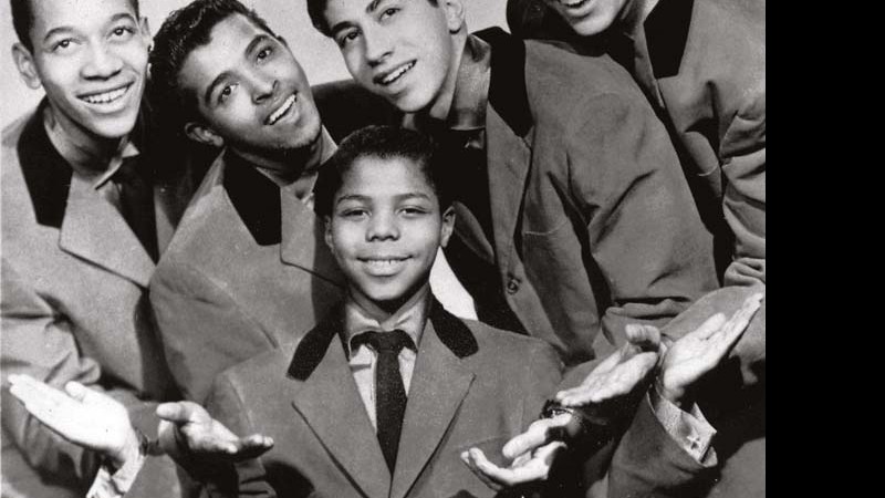 The Teenagers em 1956, com Lymon à frente. - Divulgação