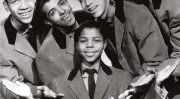 The Teenagers em 1956, com Lymon à frente. - Divulgação