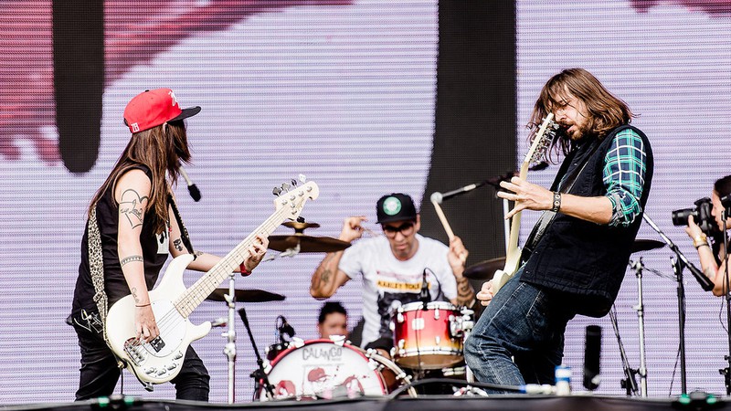 Bula no palco Onix do Lollapalooza Brasil 2015 - Divulgação/ I Hate Flash