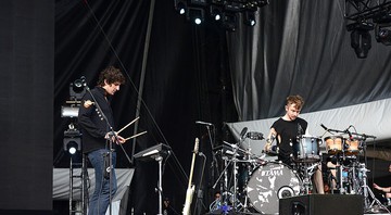 Banda durante apresentação no Lollapalooza 2015 - Divulgação/MRossi